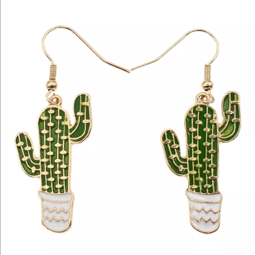 🌵 Cactus / Succulent Dangling Earrings 🌵